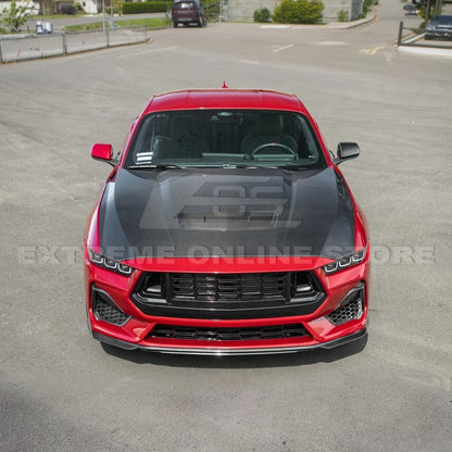 2024-Up Ford Mustang Front Bumper Hood Vented Cover