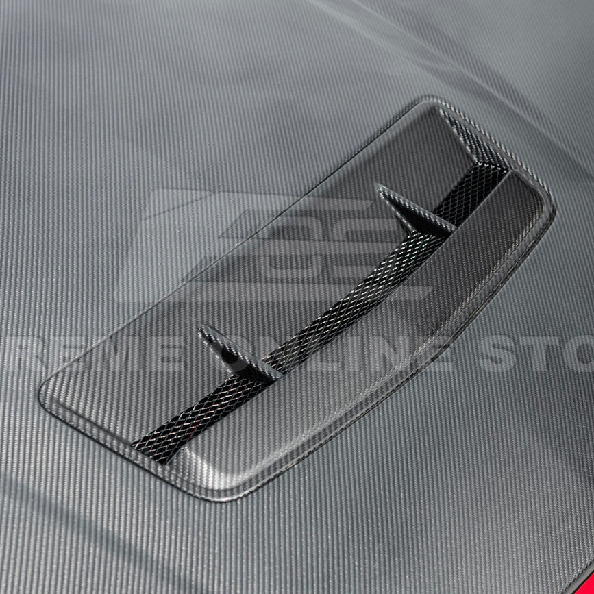 2024-Up Ford Mustang Front Bumper Hood Vented Cover