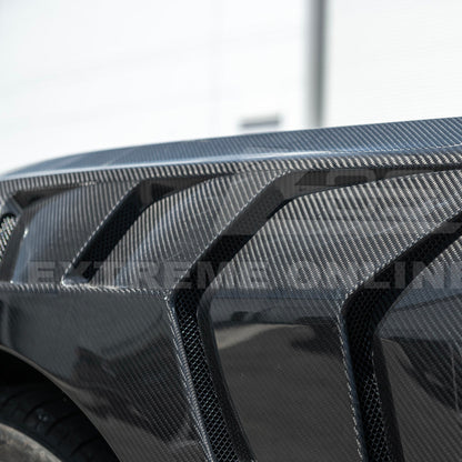 2024-Up Ford Mustang S650 GTD Style Carbon Fiber Front Side Vented Fenders