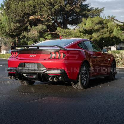 2024+ Ford Mustang V2 Package Carbon Fiber Rear Bumper Diffuser