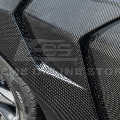 2024-Up Ford Mustang S650 GTD Style Carbon Fiber Front Side Vented Fenders