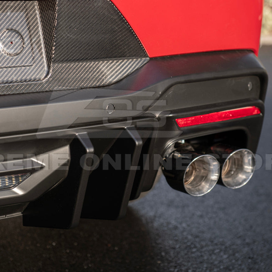 2024+ Ford Mustang V2 Package Carbon Fiber Rear Bumper Diffuser