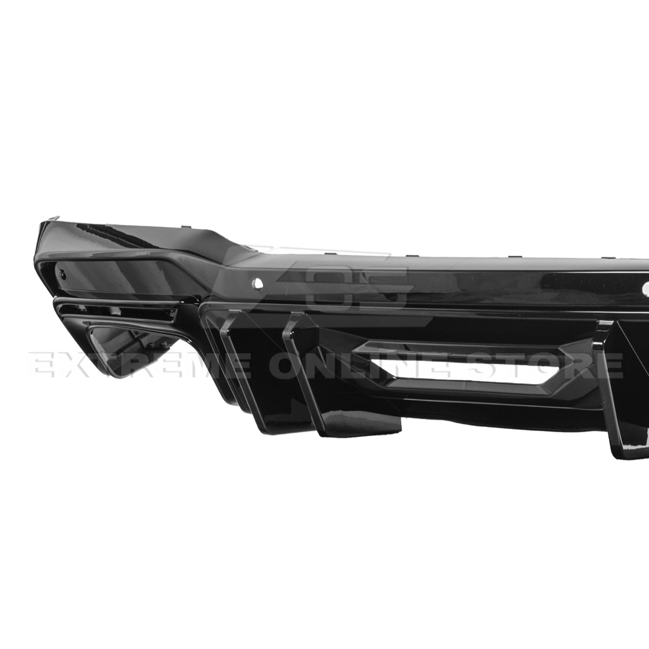2024+ Ford Mustang V2 Package Carbon Fiber Rear Bumper Diffuser