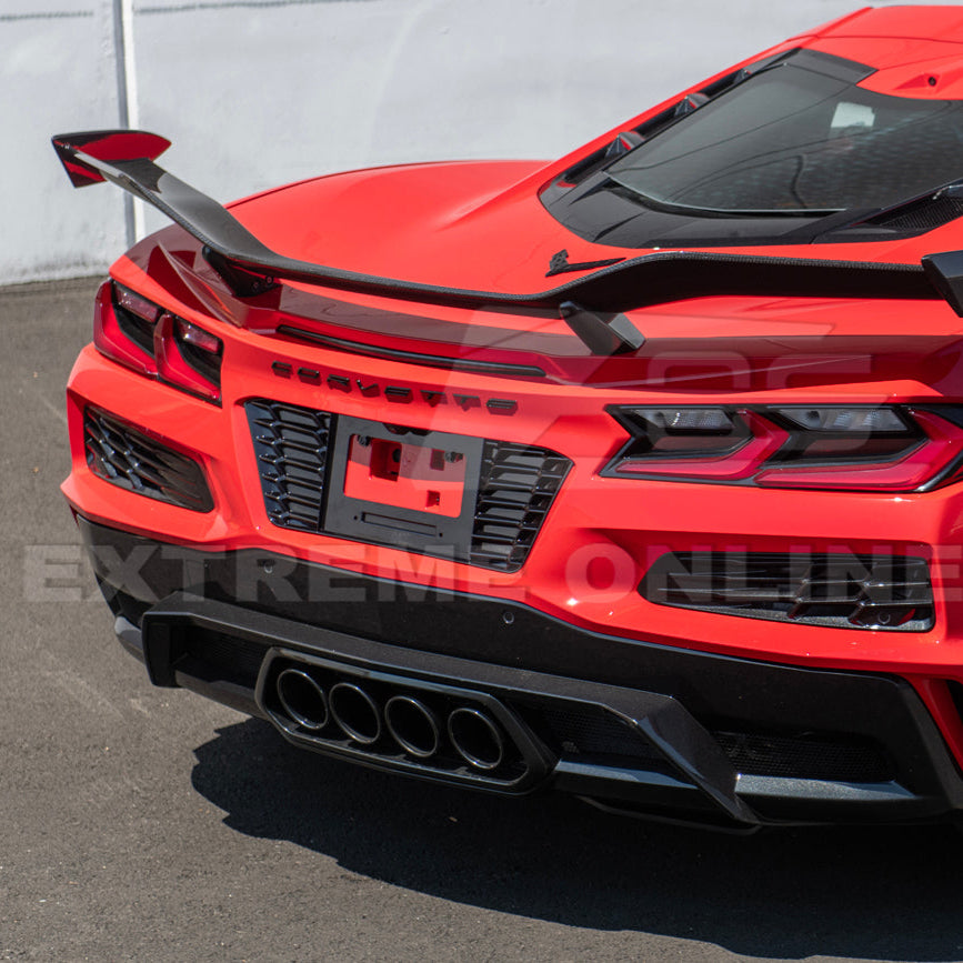 Corvette C8 Z06 License Plate Backing