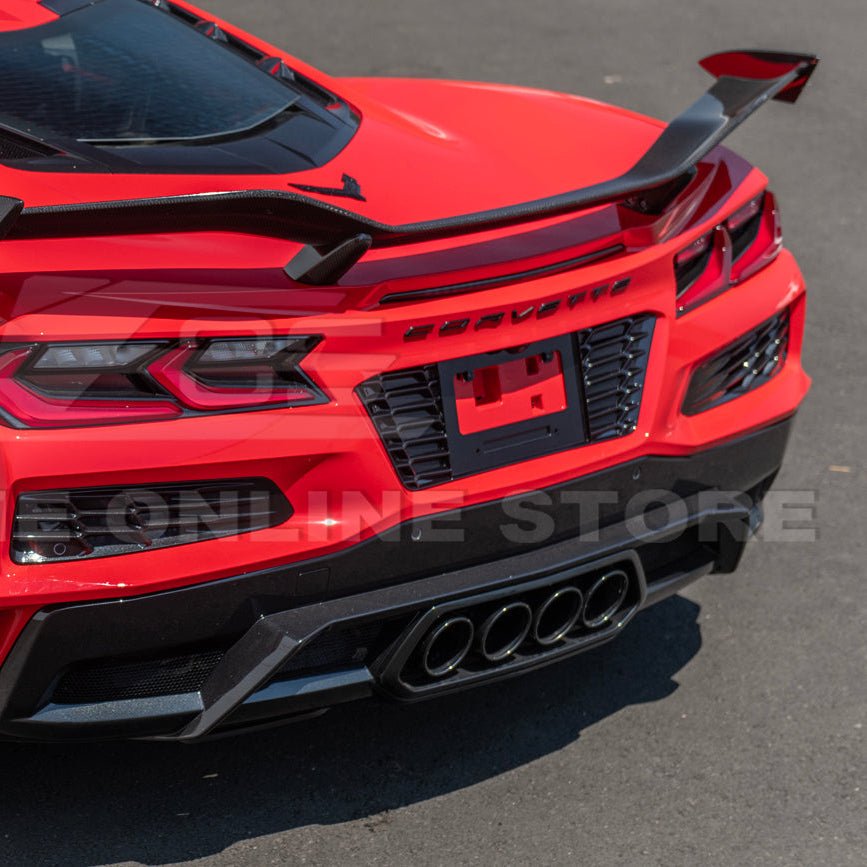 Corvette C8 Z06 License Plate Backing