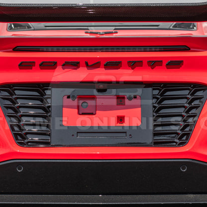 Corvette C8 Z06 License Plate Backing