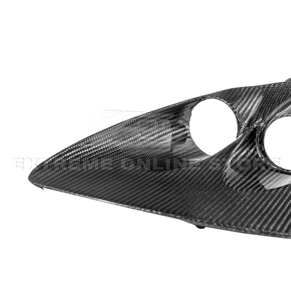 2005-13 Corvette C6 Replacment DRY CARBON FIBER Headlights Housing