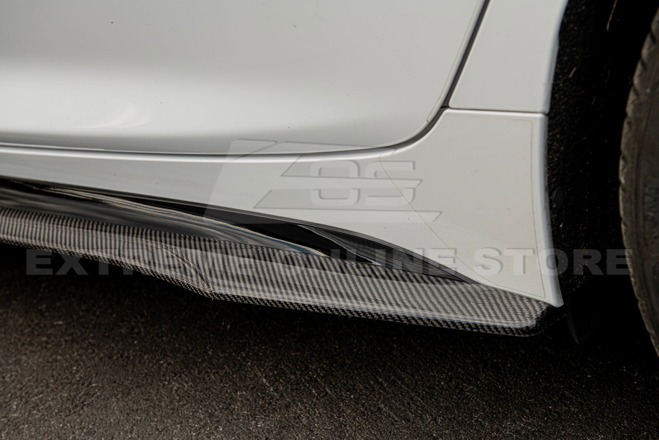 2020-24 Cadillac CT5-V Blackwing Package Style Carbon Front Lip & Side Skirts