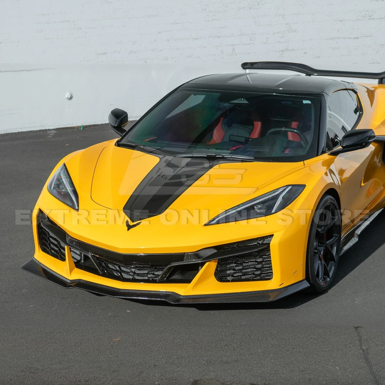 Corvette C8 Z06 / E-Ray DRY CARBON FIBER Front Splitter [Z07 Extended Package]