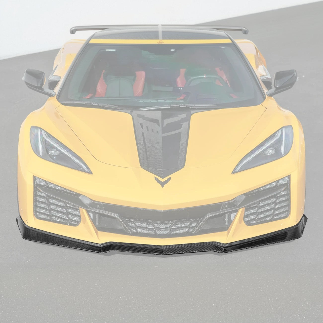 Corvette C8 Z06 / E-Ray DRY CARBON FIBER Front Splitter [Z07 Extended Package]