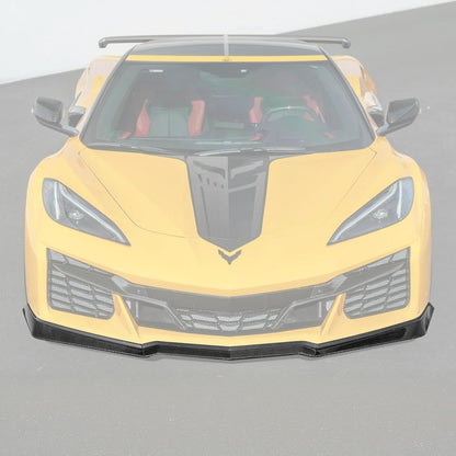 Corvette C8 Z06 / E-Ray DRY CARBON FIBER Front Splitter [Z07 Extended Package]