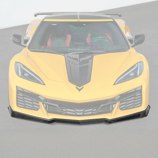Corvette C8 Z06 / E-Ray DRY CARBON FIBER Front Splitter [Z07 Extended Package]