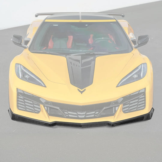Corvette C8 Z06 / E-Ray DRY CARBON FIBER Front Splitter [Z07 Extended Package]