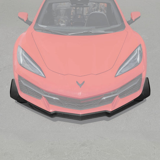 Corvette C8 Z06 / E-Ray DRY CARBON FIBER Front Splitter [Z07 Package]