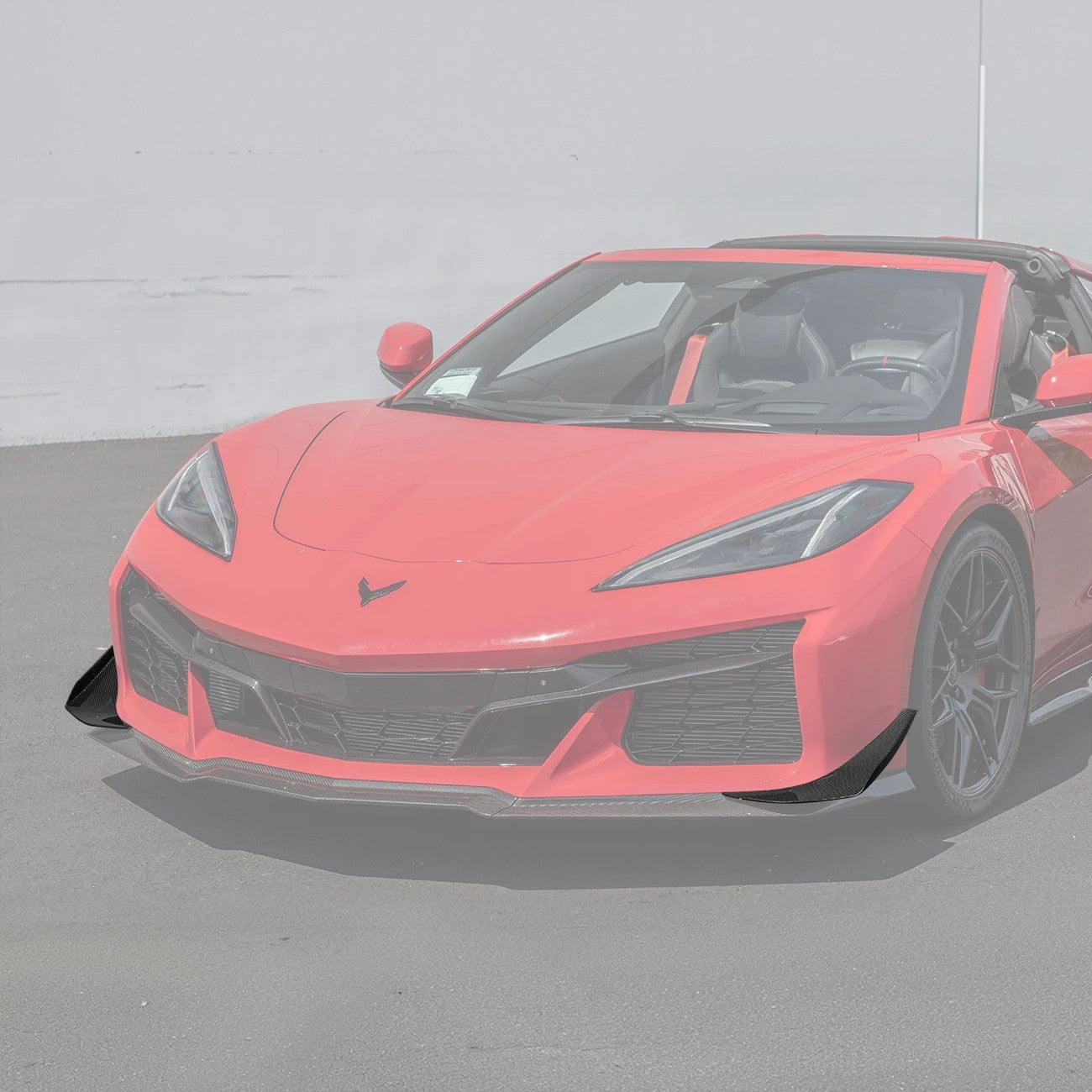 Chevrolet Corvette C8 Z06 / E-Ray DRY CARBON FIBER Front Side Canards
