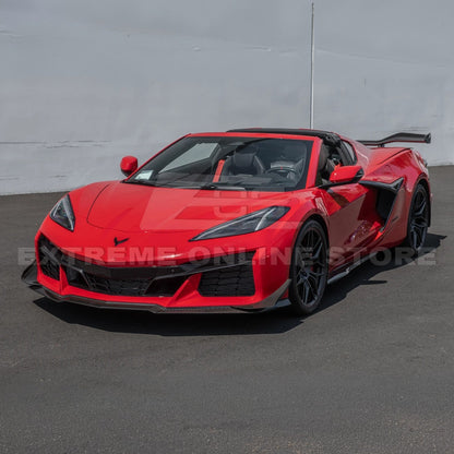 Corvette C8 Z06 / E-Ray DRY CARBON FIBER Front Splitter [Z07 Package]