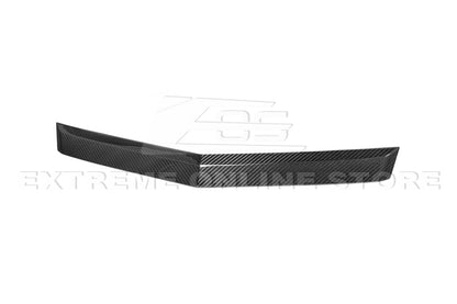 2009-15 CTS-V Coupe DRY CARBON FIBER Rear Deck Lid Applique Trunk Insert
