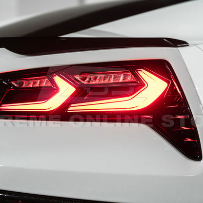 2014-19 Corvette C7 Smoke / Clear Lens Rear Taillight