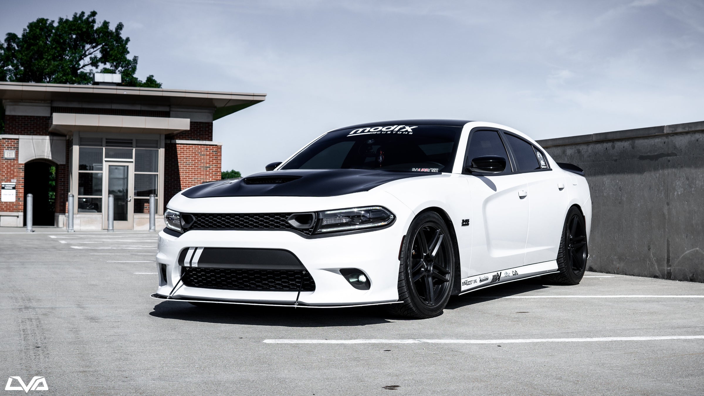2015-2023 Dodge Charger Front Splitter - LVA