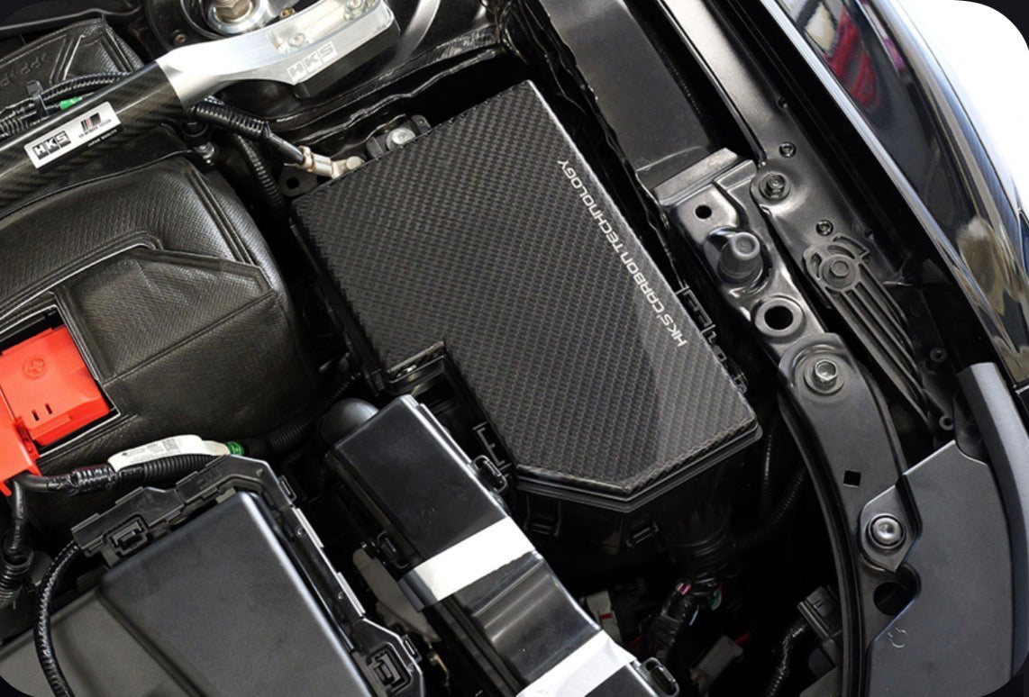 HKS DRY CARBON FUSE BOX COVER FL5