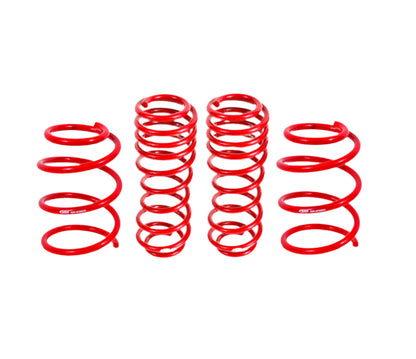 BMR 07-14 Shelby GT500 Performance Version Lowering Springs (Set Of 4) - Red