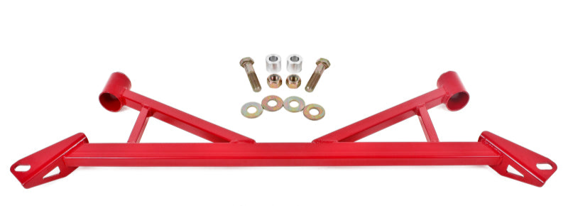 BMR 15-17 S550 Mustang Front 4-Point Subframe Chassis Brace - Red