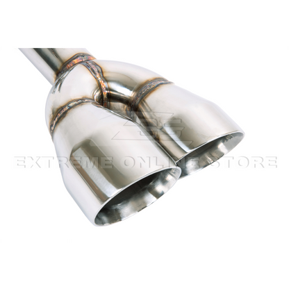 2015-21 Subaru WRX / STi Muffler Delete Axle Back 4 Inch Quad Tips Exhaust