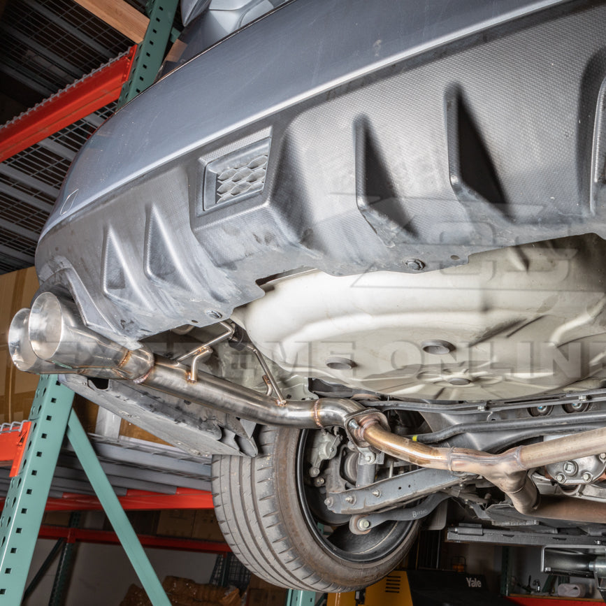 2015-21 Subaru WRX / STi Muffler Delete Axle Back 4 Inch Quad Tips Exhaust