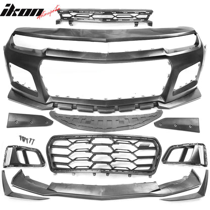 Ikon Motorsports 2014-2015 Chevrolet Camaro ZL1 1LE Front bumper cover