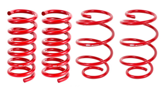 BMR 15-17 S550 Mustang Performance Version Lowering Springs (Set Of 4) - Red