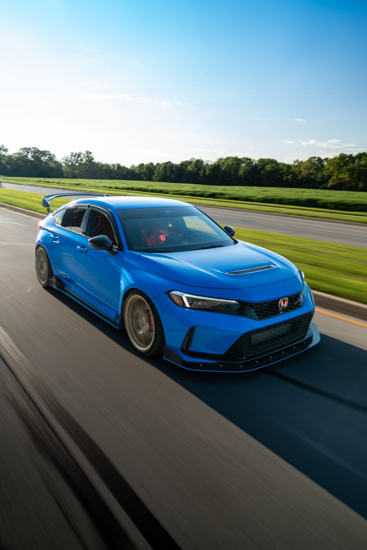 LVA Elite Series Front Splitter + Air Dam | 2023+ Honda Civic Type R FL5