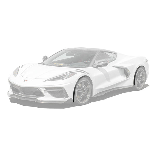 Chevrolet Corvette C8 DRY CARBON FIBER Side Wheel Fender