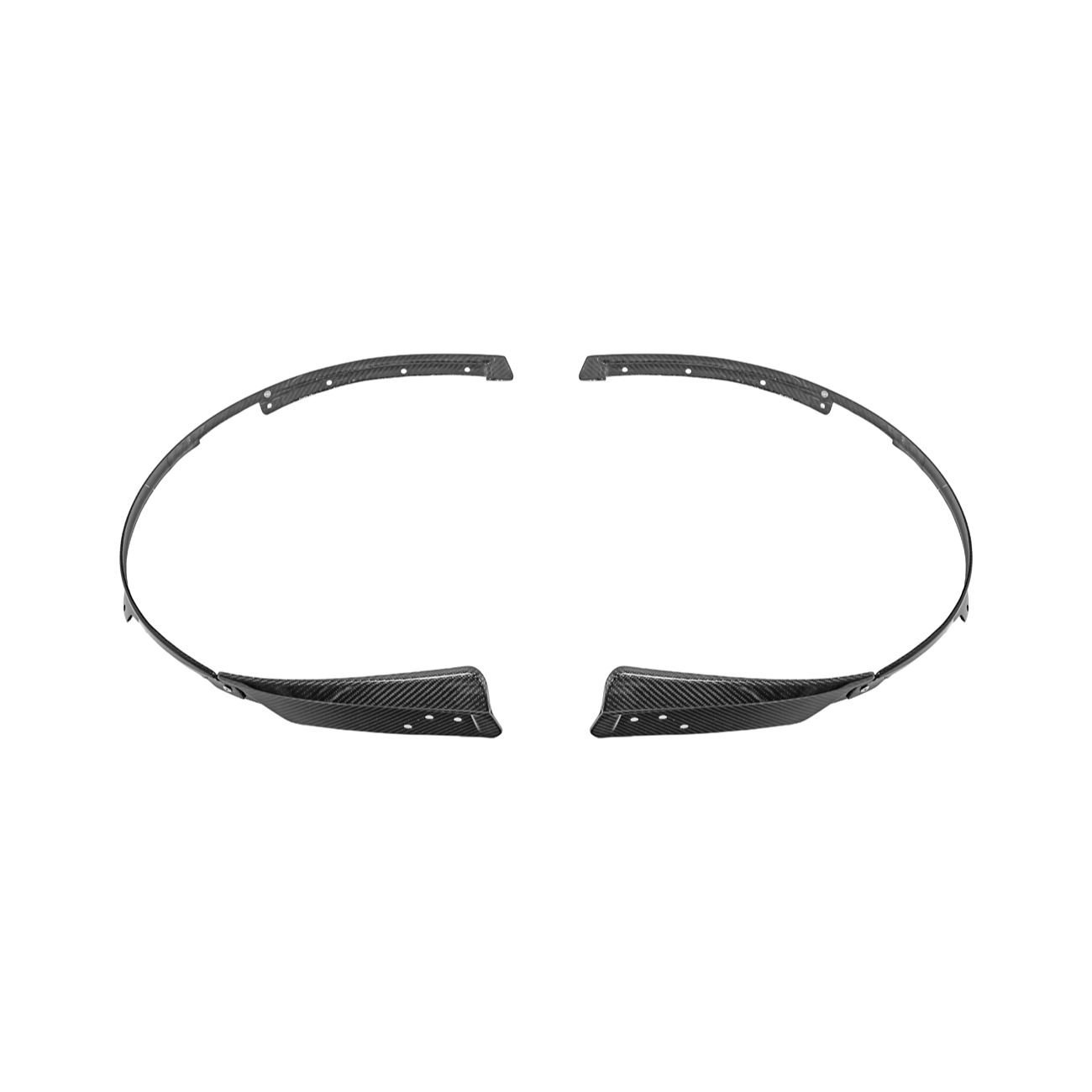 2024+ Ford Mustang DRY CARBON FIBER Fender Flares & Mud Flap