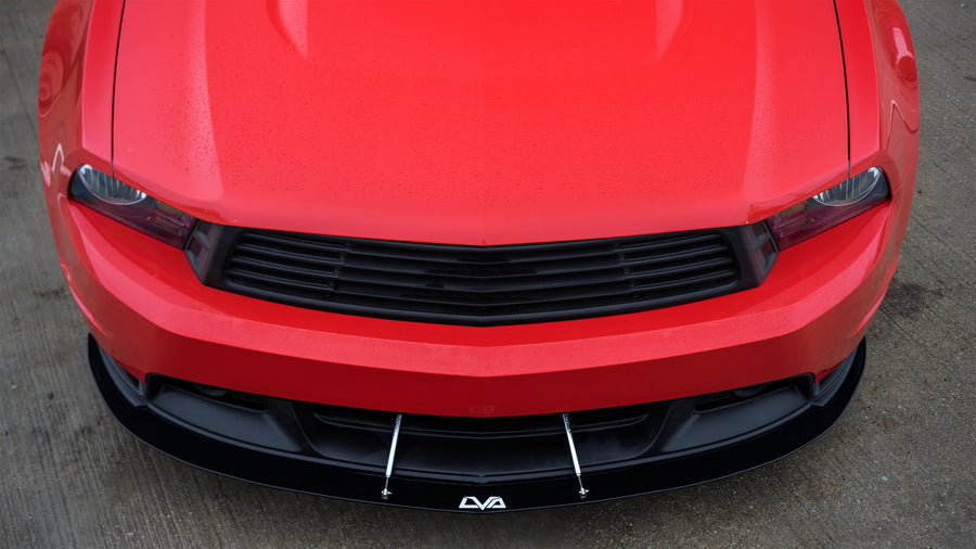 2011-2012 Ford Mustang S197 Front Splitter - LVA