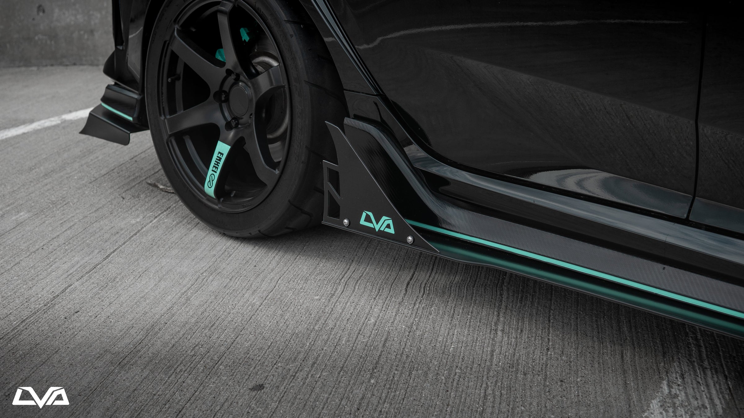 2017-2021 Honda Civic Type R FK8 Side Skirts - LVA