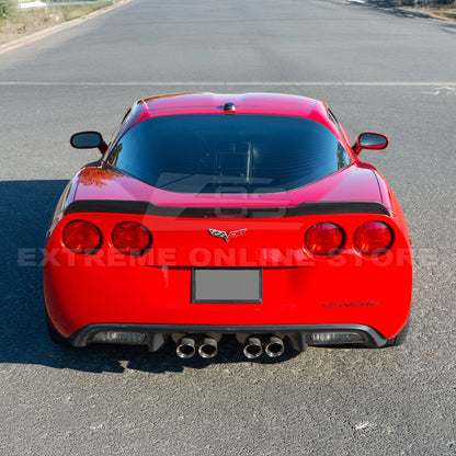 Corvette C6 ZR1 Extended Rear Trunk Spoiler