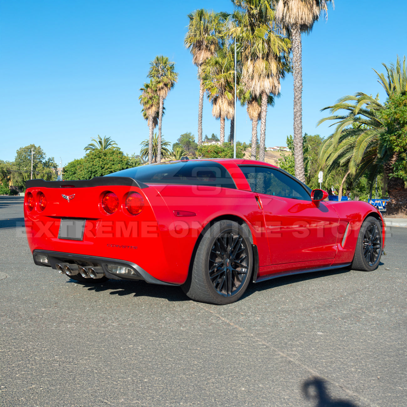 Corvette C6 ZR1 Extended Rear Trunk Spoiler