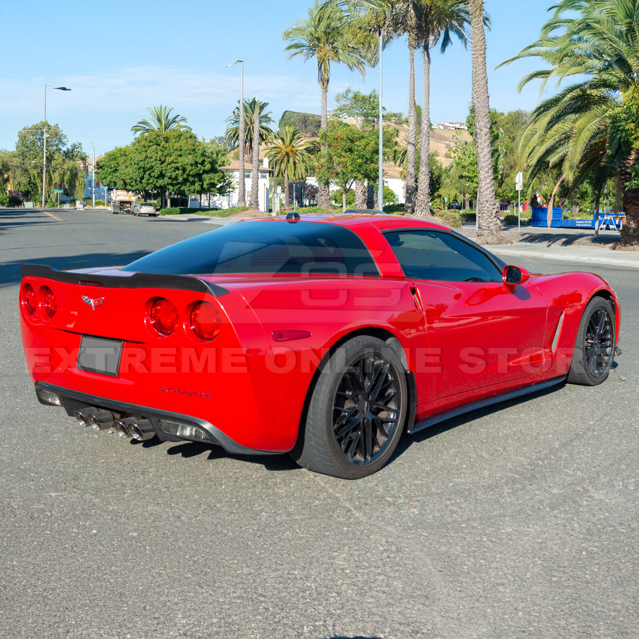 Corvette C6 ZR1 Extended Rear Trunk Spoiler