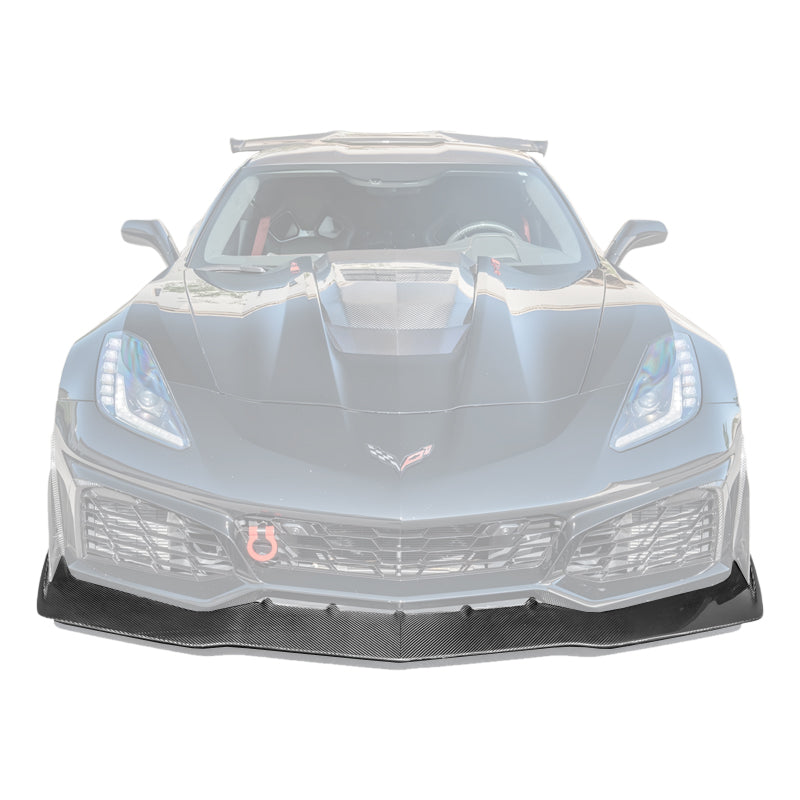 Chevrolet Corvette C7 ZR1 DRY CARBON FIBER Front Splitter