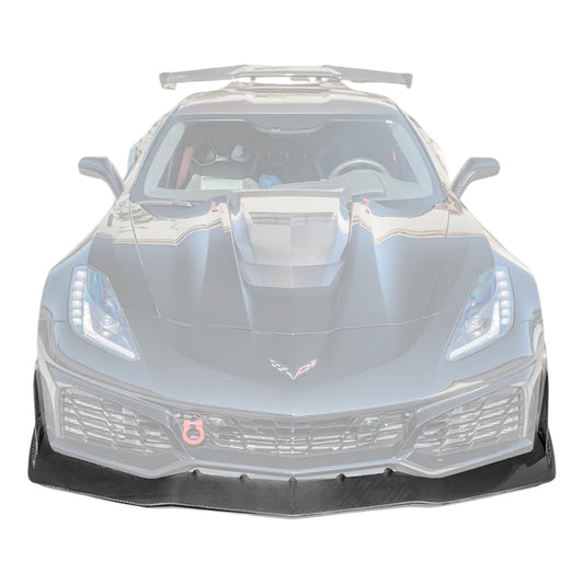 Chevrolet Corvette C7 ZR1 DRY CARBON FIBER Front Splitter & Winglet