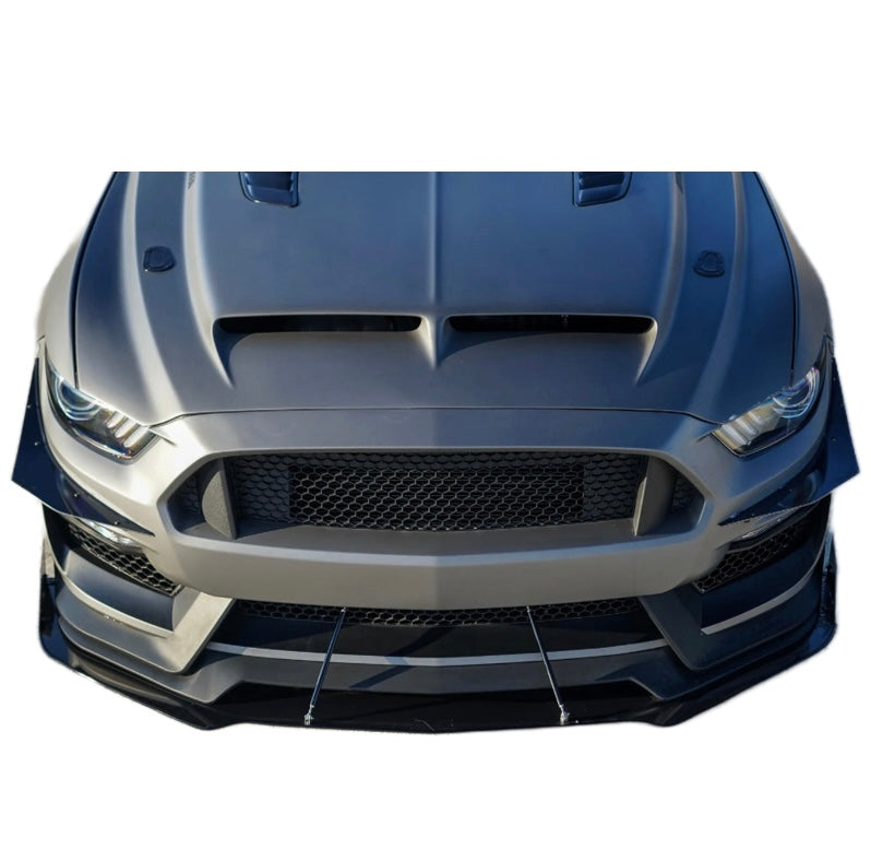 LVA 2015-2023 FORD MUSTANG GT350 FRONT SPLITTER V.1 (MP CONCEPTS BUMPER