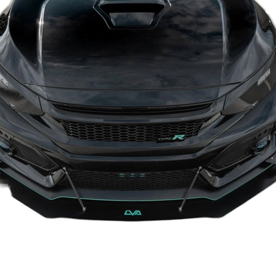 LVA 2017-2021 HONDA CIVIC TYPE R FK8 FRONT SPLITTER