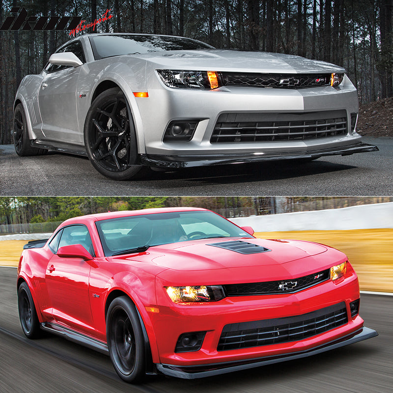 2014-2015 Chevy Camaro Z28 Type Unpainted Front Upper Mesh Grille