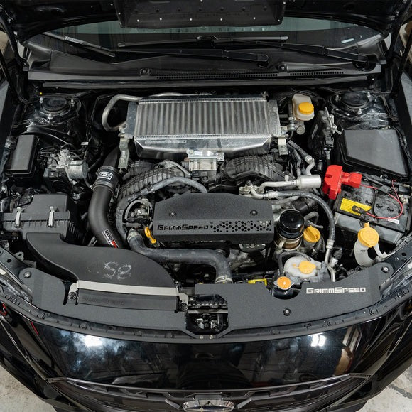 GrimmSpeed Radiator Shroud - Black - 2022-2024 Subaru WRX