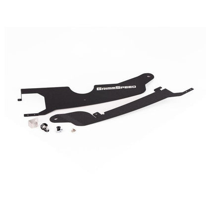 GrimmSpeed Radiator Shroud - Black - 2022-2024 Subaru WRX