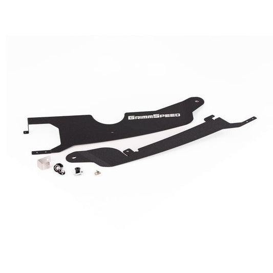 GrimmSpeed Radiator Shroud - Black - 2022-2024 Subaru WRX