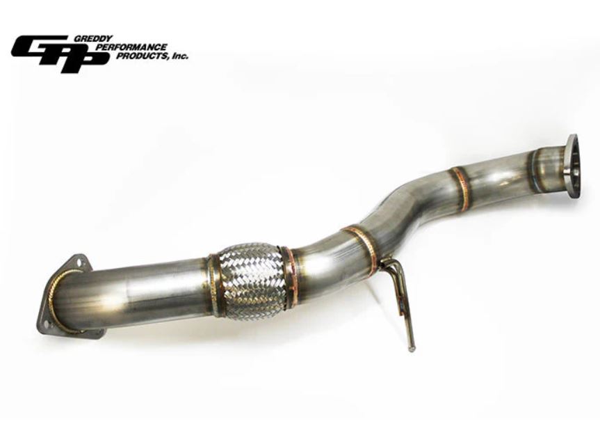 GReddy 2017+ Honda Civic Type R EXR 3in Front Over Pipe & Mid Pipe Combo (10558602)