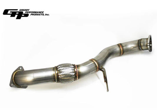 GReddy 2017+ Honda Civic Type R EXR 3in Front Over Pipe & Mid Pipe Combo (10558602)