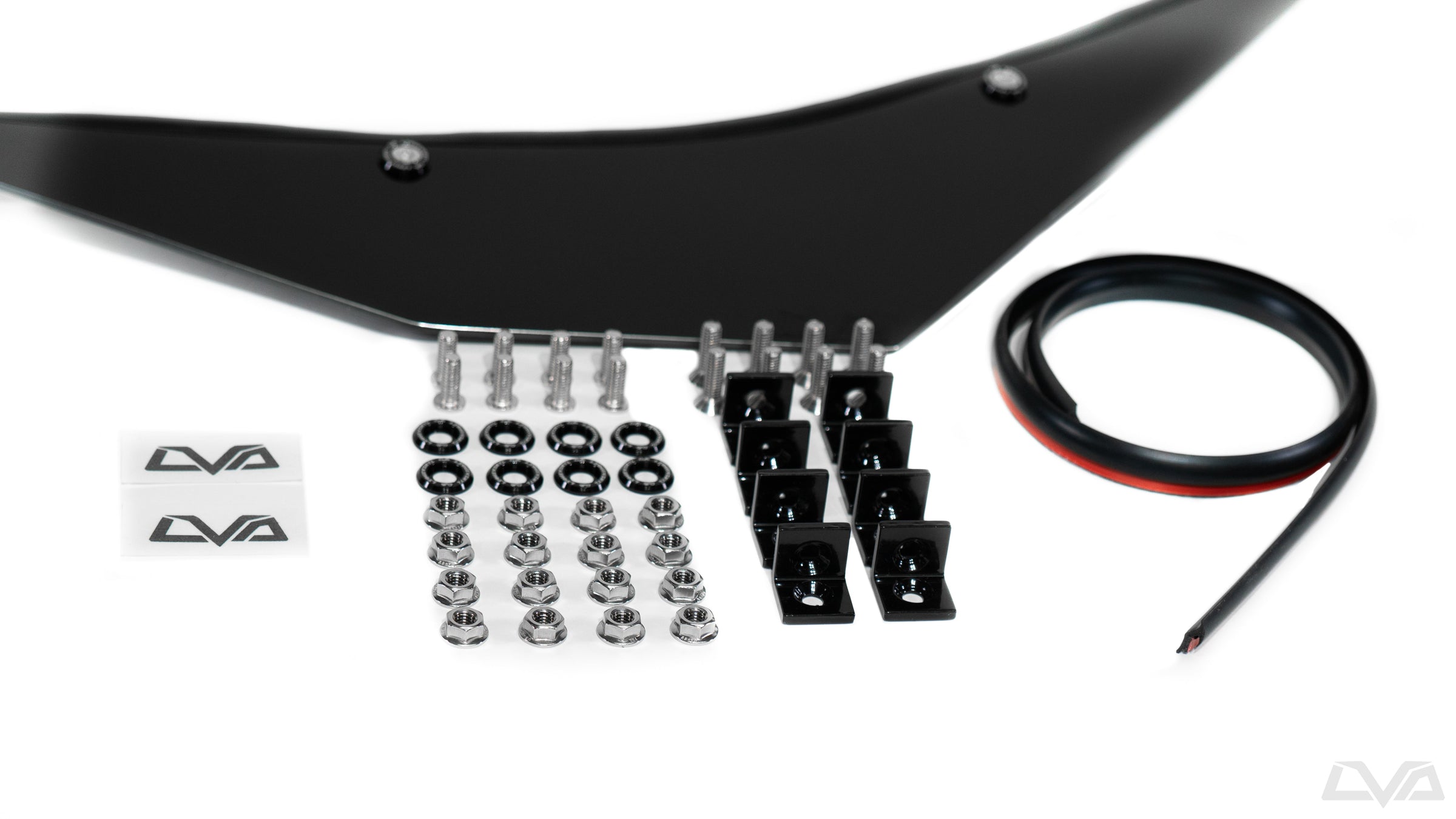 LVA 2015-2023 Ford Mustang GT350 Canards (Aftermarket Bumper)