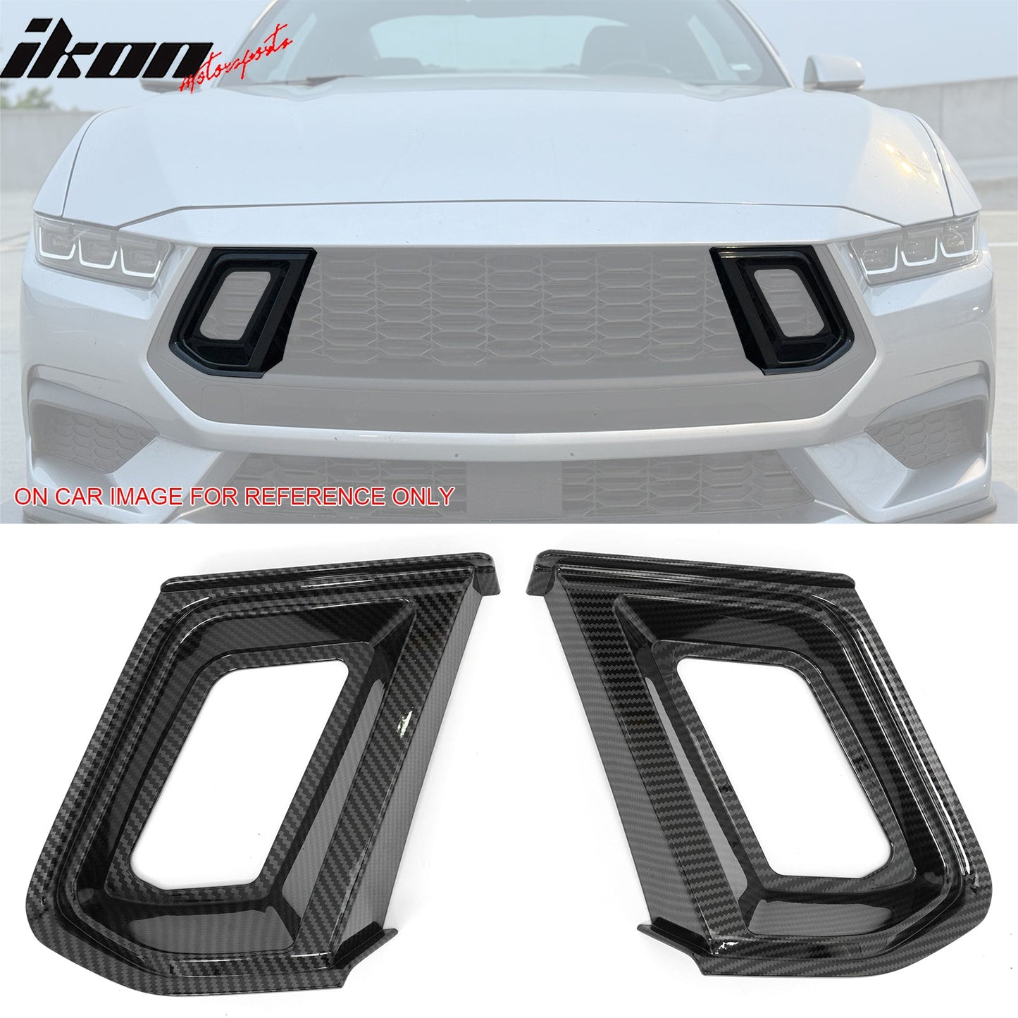 2024-2026 Ford Mustang Ecoboost GT Style Upper Grille Insert ABS